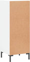 vidaXL - Dressoir - 34,5x34x90 - cm - bewerkt - hout - wit