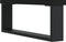 vidaXL - Dressoir - 34,5x34x90 - cm - bewerkt - hout - zwart