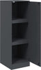 vidaXL - Dressoir - 34,5x39x107 - cm - staal - antracietkleurig