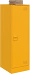 vidaXL - Dressoir - 34,5x39x107 - cm - staal - mosterdgeel