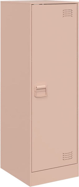 vidaXL - Dressoir - 34,5x39x107 - cm - staal - roze