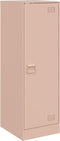 vidaXL - Dressoir - 34,5x39x107 - cm - staal - roze