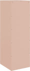 vidaXL - Dressoir - 34,5x39x107 - cm - staal - roze