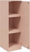 vidaXL - Dressoir - 34,5x39x107 - cm - staal - roze