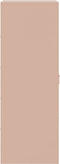 vidaXL - Dressoir - 34,5x39x107 - cm - staal - roze
