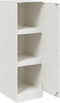 vidaXL - Dressoir - 34,5x39x107 - cm - staal - wit