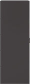 vidaXL - Dressoir - 34,5x39x107 - cm - staal - zwart