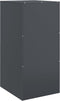 vidaXL - Dressoir - 34,5x39x73 - cm - staal - antracietkleurig