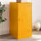 vidaXL - Dressoir - 34,5x39x73 - cm - staal - mosterdgeel