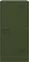 vidaXL - Dressoir - 34,5x39x73 - cm - staal - olijfgroen
