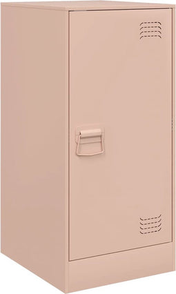 vidaXL - Dressoir - 34,5x39x73 - cm - staal - roze