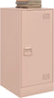 vidaXL - Dressoir - 34,5x39x73 - cm - staal - roze