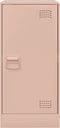 vidaXL - Dressoir - 34,5x39x73 - cm - staal - roze