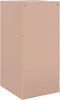 vidaXL - Dressoir - 34,5x39x73 - cm - staal - roze