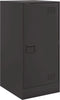 vidaXL - Dressoir - 34,5x39x73 - cm - staal - zwart