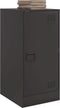 vidaXL - Dressoir - 34,5x39x73 - cm - staal - zwart