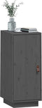 vidaXL - Dressoir - 34x40x75 - cm - massief - grenenhout - honingbruin