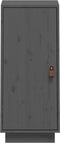 vidaXL - Dressoir - 34x40x75 - cm - massief - grenenhout - honingbruin