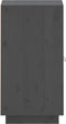 vidaXL - Dressoir - 34x40x75 - cm - massief - grenenhout - honingbruin