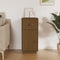 vidaXL - Dressoir - 34x40x75 - cm - massief - grenenhout - honingbruin