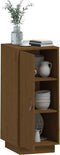 vidaXL - Dressoir - 34x40x75 - cm - massief - grenenhout - honingbruin