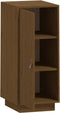 vidaXL - Dressoir - 34x40x75 - cm - massief - grenenhout - honingbruin