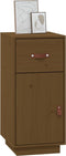 vidaXL - Dressoir - 34x40x75 - cm - massief - grenenhout - honingbruin
