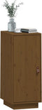vidaXL - Dressoir - 34x40x75 - cm - massief - grenenhout - honingbruin