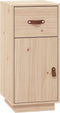 vidaXL - Dressoir - 34x40x75 - cm - massief - grenenhout