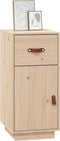 vidaXL - Dressoir - 34x40x75 - cm - massief - grenenhout