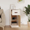 vidaXL - Dressoir - 34x40x75 - cm - massief - grenenhout
