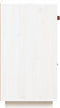 vidaXL - Dressoir - 34x40x75 - cm - massief - grenenhout