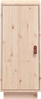 vidaXL - Dressoir - 34x40x75 - cm - massief - grenenhout