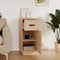vidaXL - Dressoir - 34x40x75 - cm - massief - grenenhout