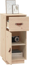 vidaXL - Dressoir - 34x40x75 - cm - massief - grenenhout