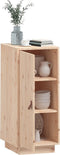 vidaXL - Dressoir - 34x40x75 - cm - massief - grenenhout