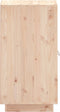 vidaXL - Dressoir - 34x40x75 - cm - massief - grenenhout