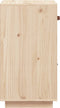 vidaXL - Dressoir - 34x40x75 - cm - massief - grenenhout