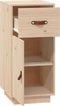 vidaXL - Dressoir - 34x40x75 - cm - massief - grenenhout