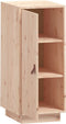 vidaXL - Dressoir - 34x40x75 - cm - massief - grenenhout