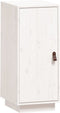 vidaXL - Dressoir - 34x40x75 - cm - massief - grenenhout - wit