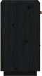 vidaXL - Dressoir - 34x40x75 - cm - massief - grenenhout - zwart