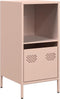 vidaXL - Dressoir - 35x39x73,5 - cm - koudgewalst - staal - roze
