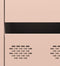 vidaXL - Dressoir - 35x39x73,5 - cm - koudgewalst - staal - roze