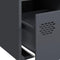 vidaXL - Dressoir - 35x39x73,5 - cm - koudgewalst - staal - antracietkleurig