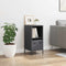 vidaXL - Dressoir - 35x39x73,5 - cm - koudgewalst - staal - antracietkleurig