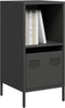 vidaXL - Dressoir - 35x39x73,5 - cm - koudgewalst - staal - zwart