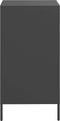 vidaXL - Dressoir - 35x39x73,5 - cm - koudgewalst - staal - zwart