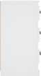 vidaXL - Dressoir - 36x35,5x67,5 - cm - bewerkt - hout - wit