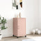 vidaXL - Dressoir - 36x39x72 - cm - staal - roze